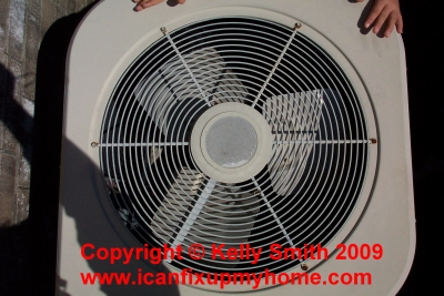 A Residential Central Air Conditioner Condenser