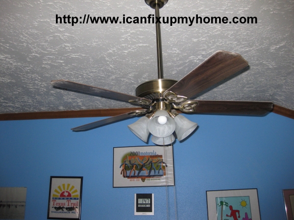 A Hampton Bay Ceiling Fan